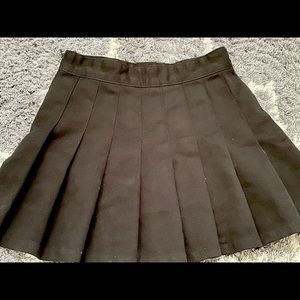 Brandy Millville black tennis skirt